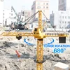 2.4G Remote Control Crane Kids Remote Controlled RC Tower 6CH Crane Construction Site Vehicle Toy Boys Building Dream 6