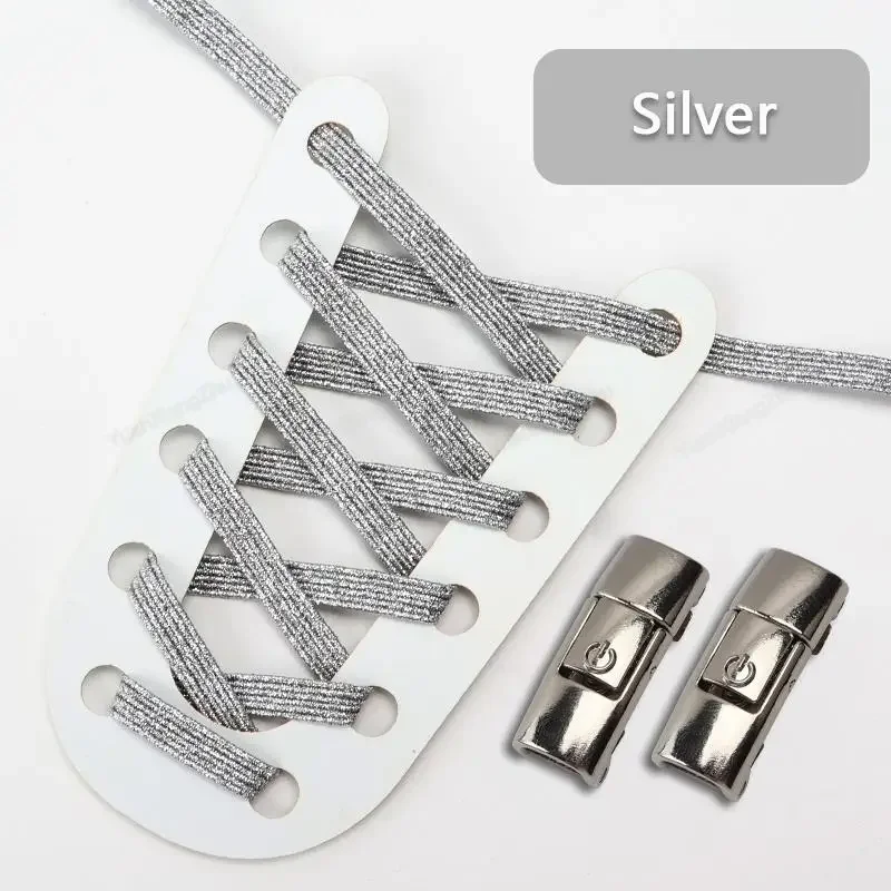 Vibrant Elastic No-Tie Shoelaces