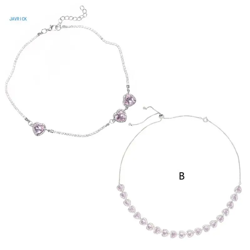 

Crystal Choker Zircon Necklaces Geometric Diamonds Necklaces Jewelry Party Gift