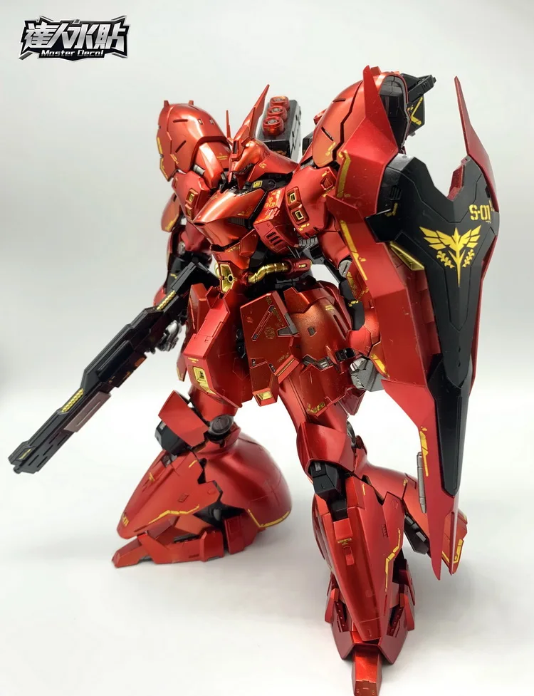 RG 1/144 MSN-04 サザビー D.L モデルマスター ブローニング