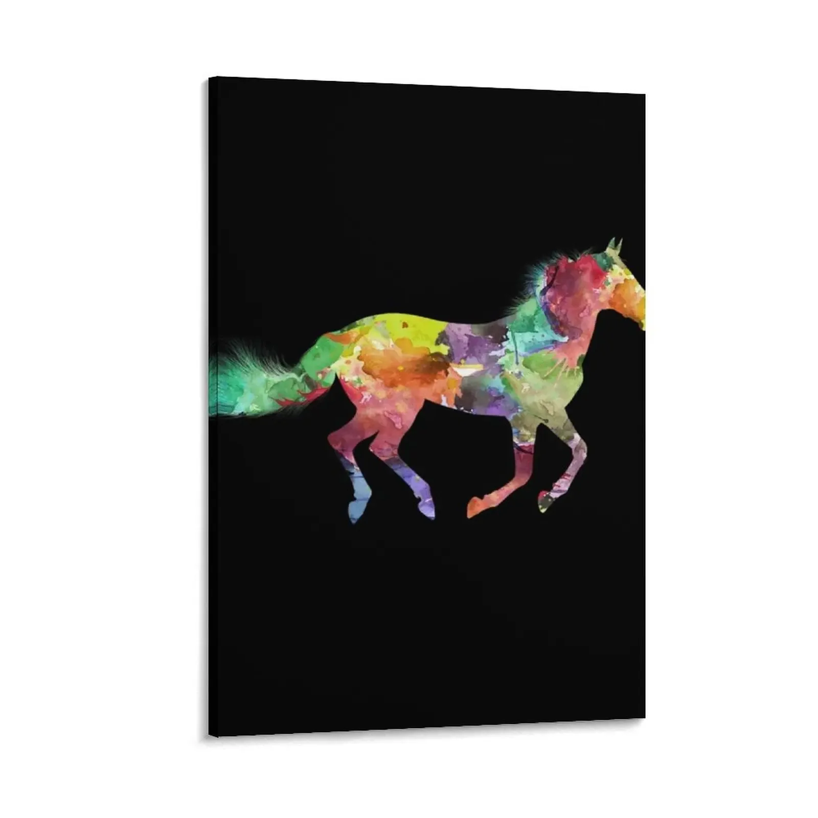 

Rainbow Horse Colorful Canvas Painting Wall paintings Decoration for home