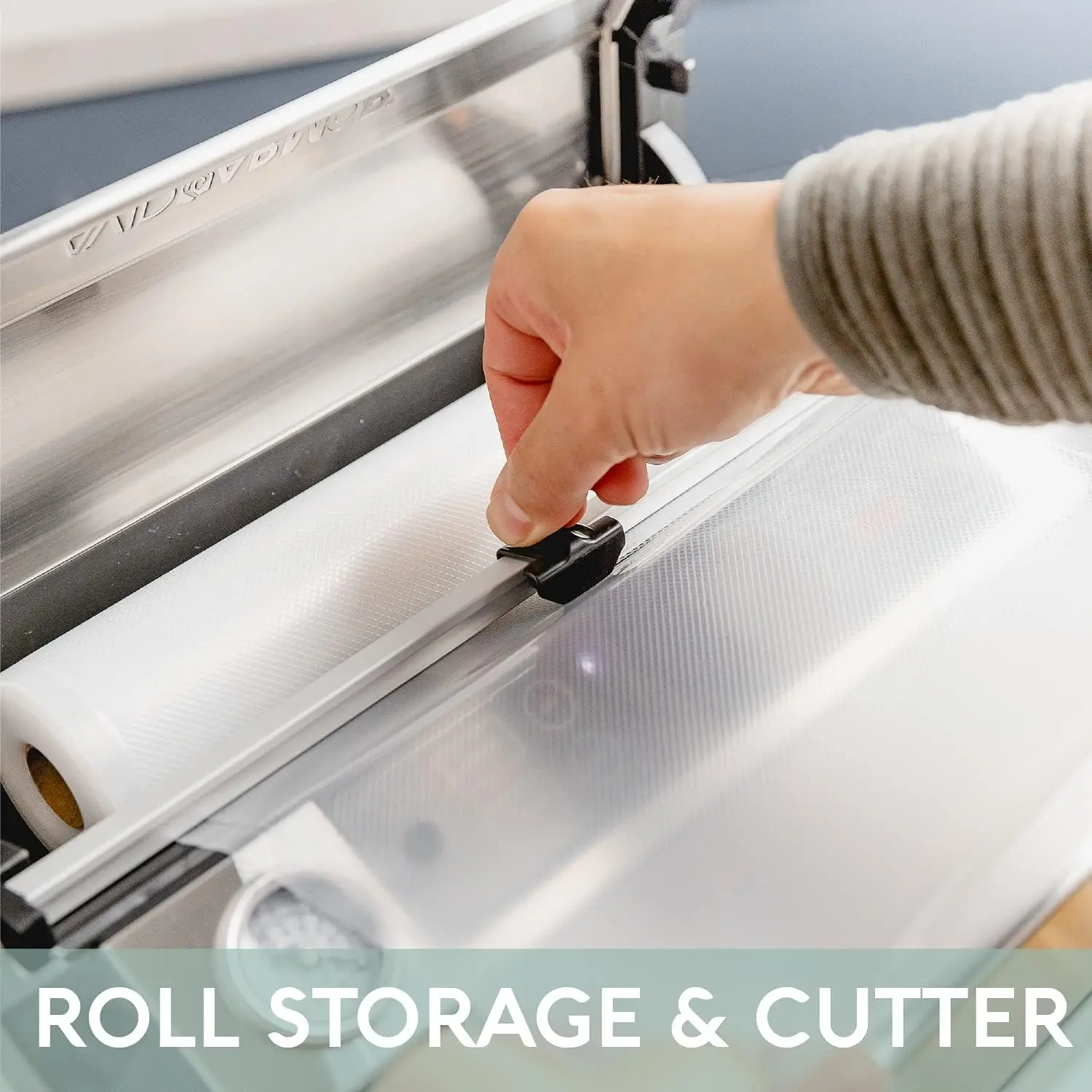 Vacuum Food Sealer for Foods, Meat Sealers Vacuum Packing Machine, Compact Vacuum Seale 4