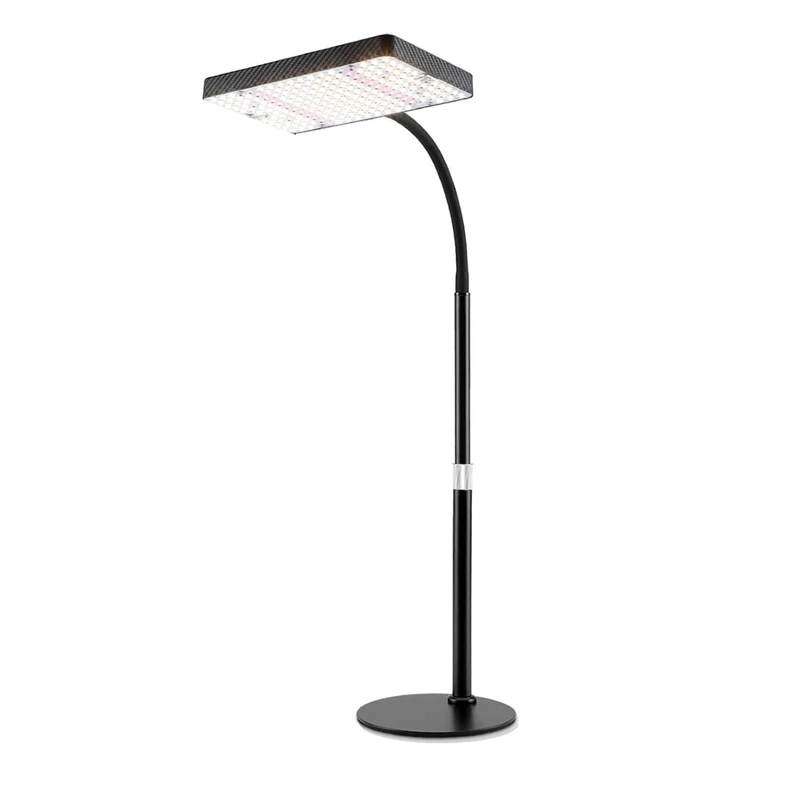 1 Pcs Table Top Grow Light 200W Desk Grow Lights Per Piante Da Interno Uv-Ir Lampada Per La Coltivazione Di Piante A Spettro Completo Regolabile In Al