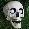 Light Up Skeleton Hands Solar Pathway Lights Solar Halloween Skeleton Arms Stakes Sound Effect Garden Stake Lights Halloween 4