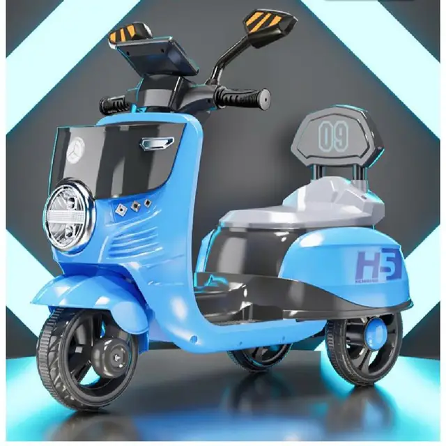 Children'S Electric Motorcycle Tricycle 1-6 Year Old Child Toy Car Rechargeable Remote Control With Music Light Ride On Toy Gift 2