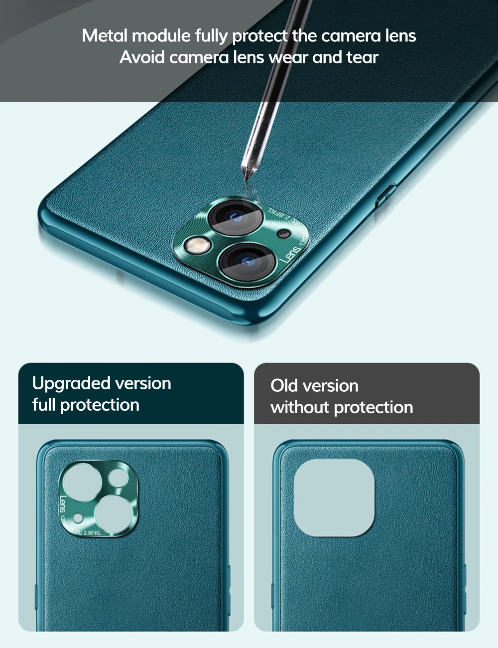 Uflaxe Original Case de Couro Liso para Huawei P40 Pro Plus Câmera Proteção Capa Traseira à Prova de Choque Invólucro Duro 6 huawei p40 pro plus câmera proteção capa