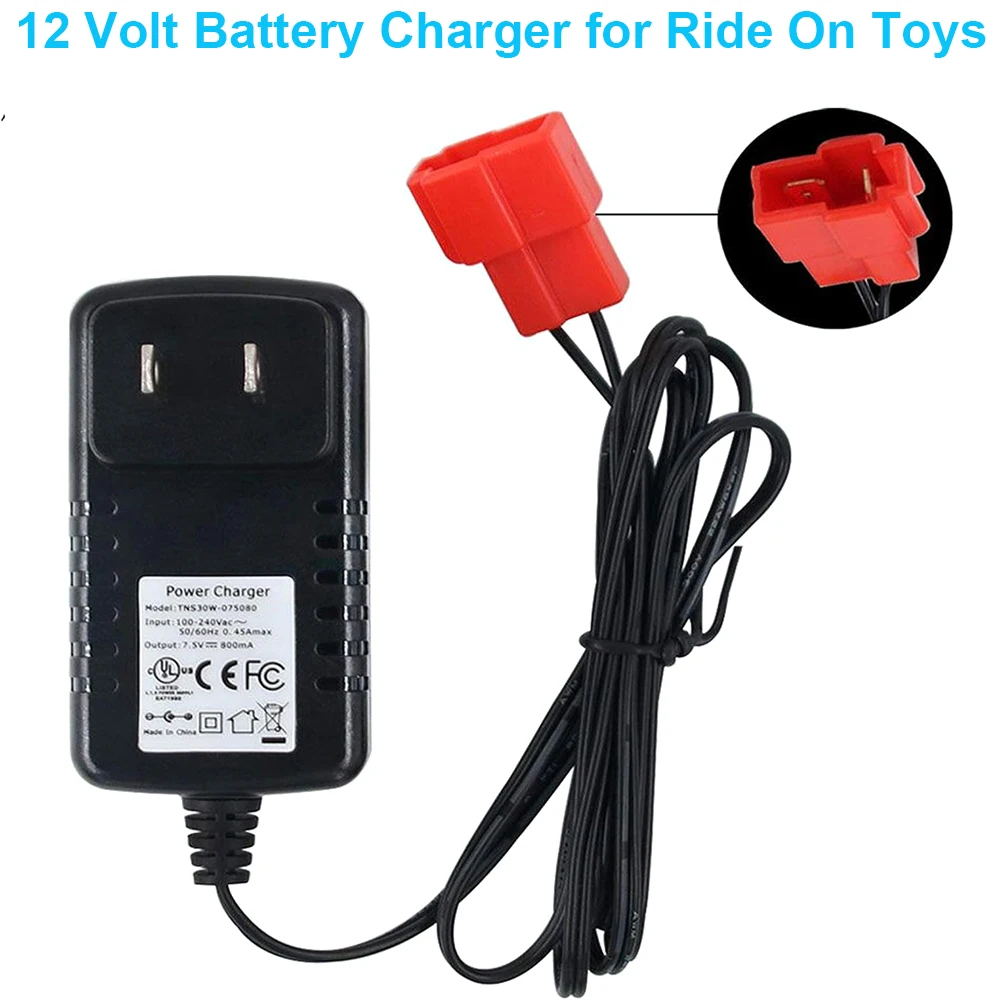 

Зарядное устройство 12 В для игрушек 12 В, зарядное устройство для детского автомобиля 12 В, адаптер питания для электрического автомобиля