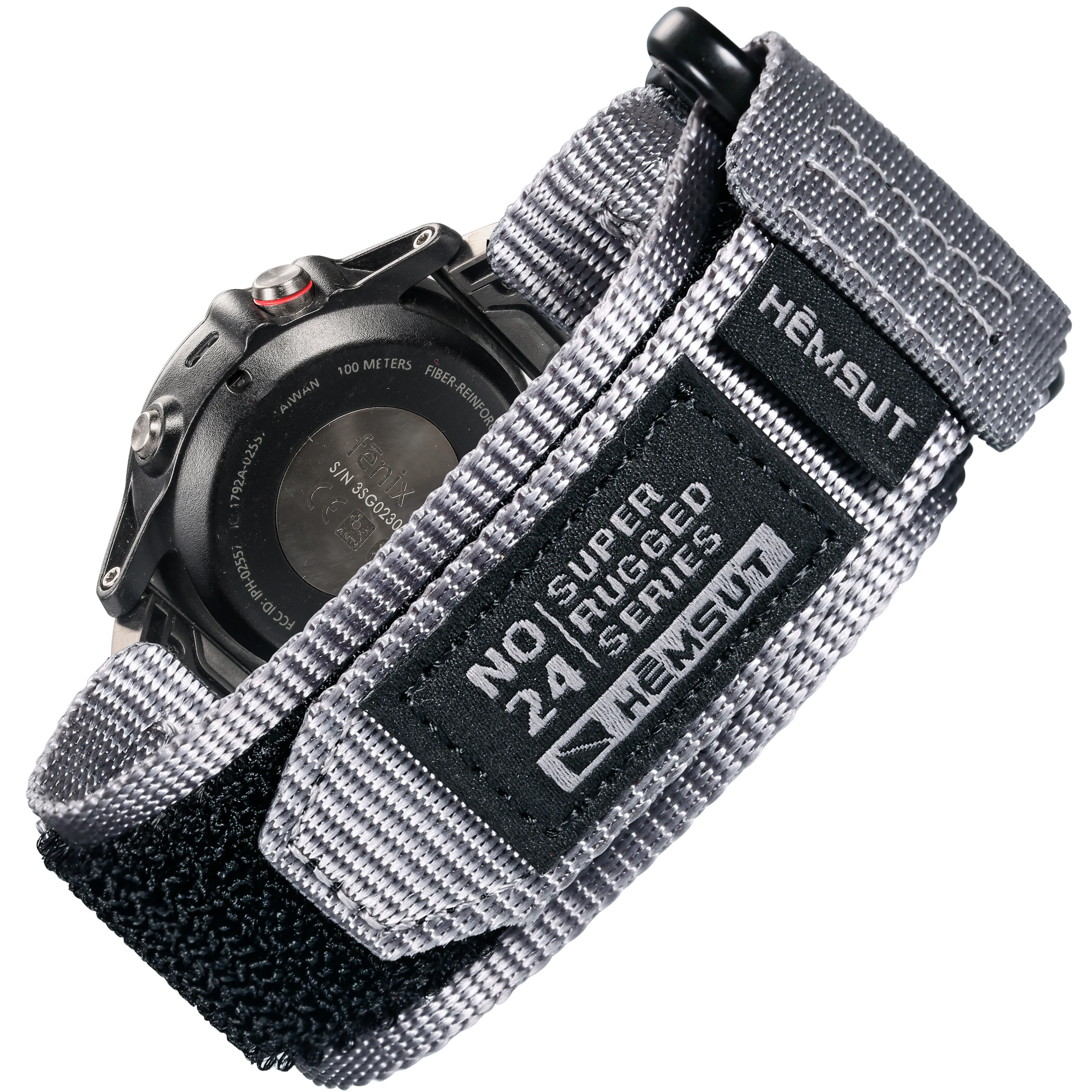 Hemsut-Bracelet de montre Garmin 735XT, bracelet de sport en nylon,  conception de boucle pour montre intelligente 220/230/235/620/630/735XT/235  Lite