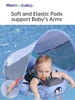 Mambobaby Baby Pool Float Blackproof Pool Mat For Infant Non-Inflatable Natation Buoy With Parasol Beach Toys For 3-24 Months 4