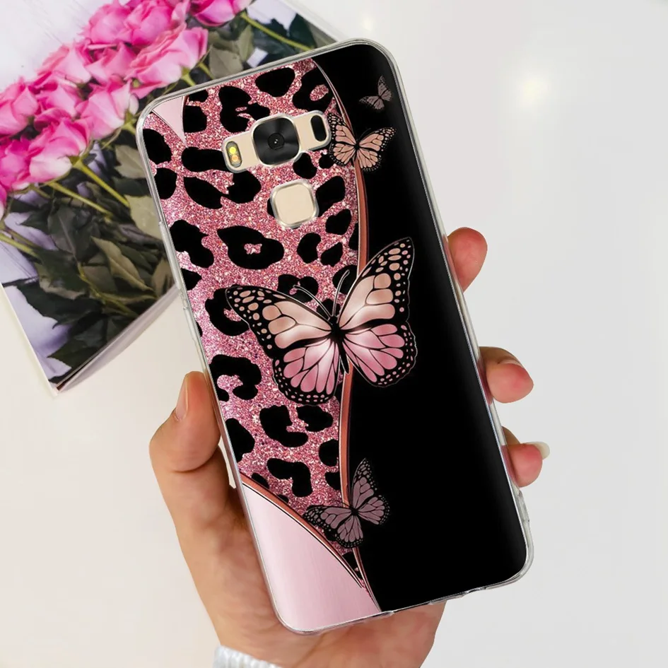 Floral Butterfly Soft Silicone Phone Cover