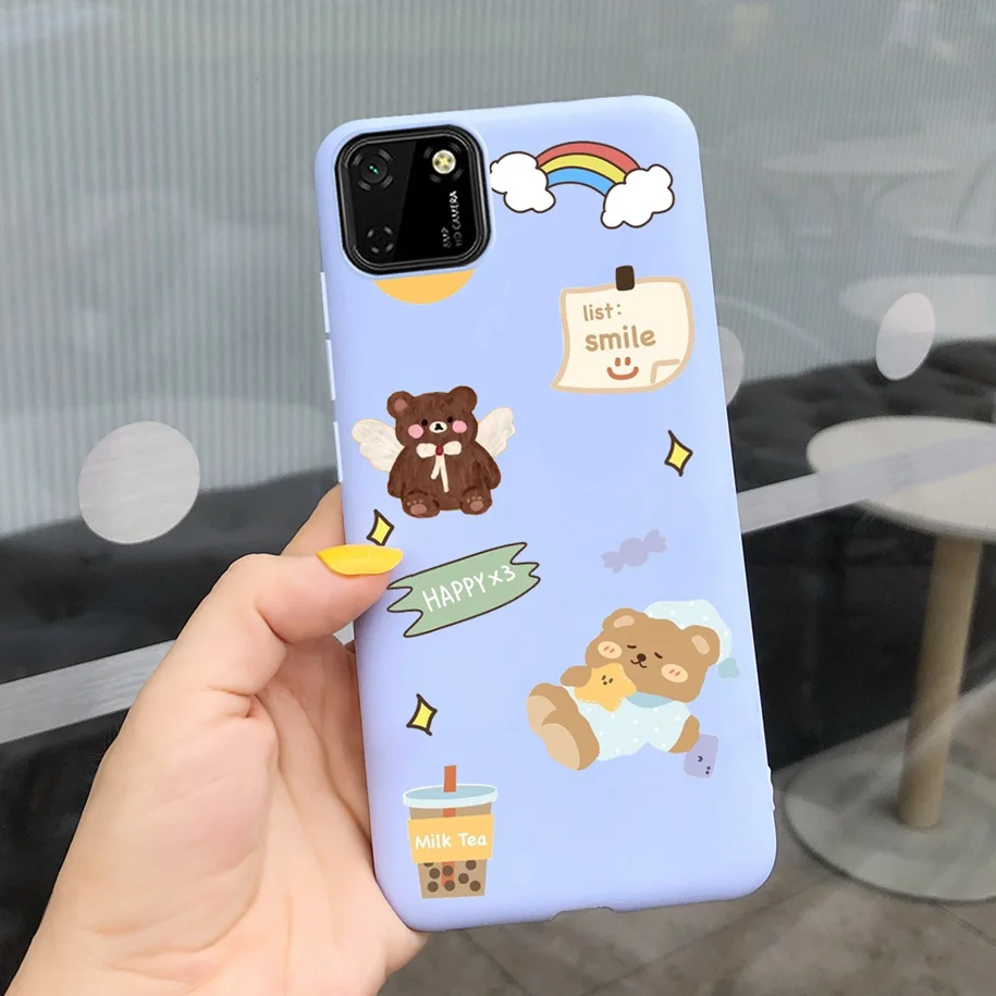 Moon Leopard Cartoon Soft Phone Case - Stylish Bumper Cover