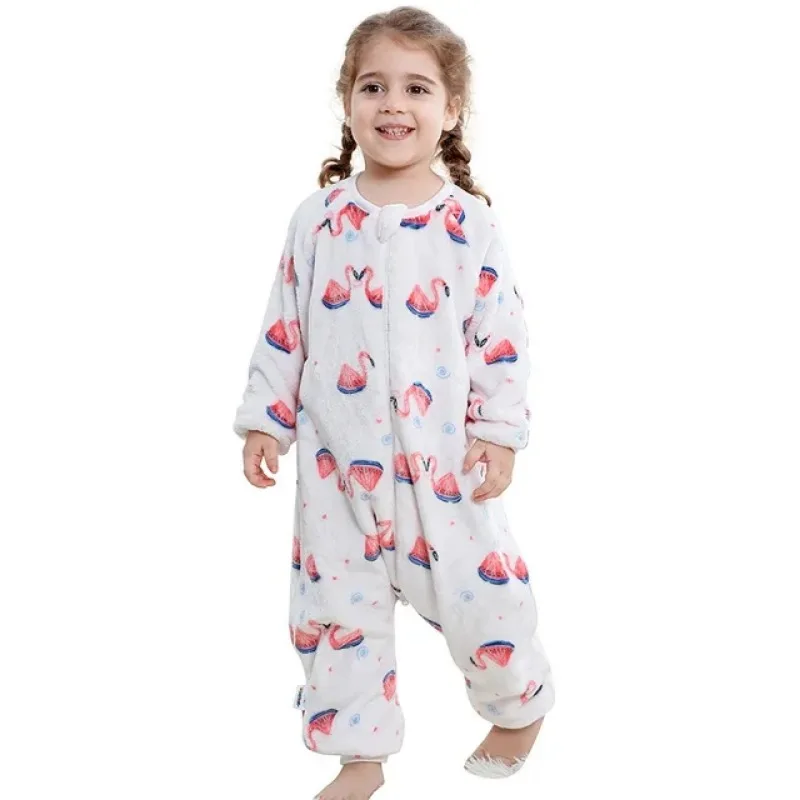 어린이를위한 사자 Kigurumi Onesies 겨울 플란넬 따뜻한 잠옷 동물 고양이 공룡 크리스마스 잠옷 점프 슈트 Cospaly 의상