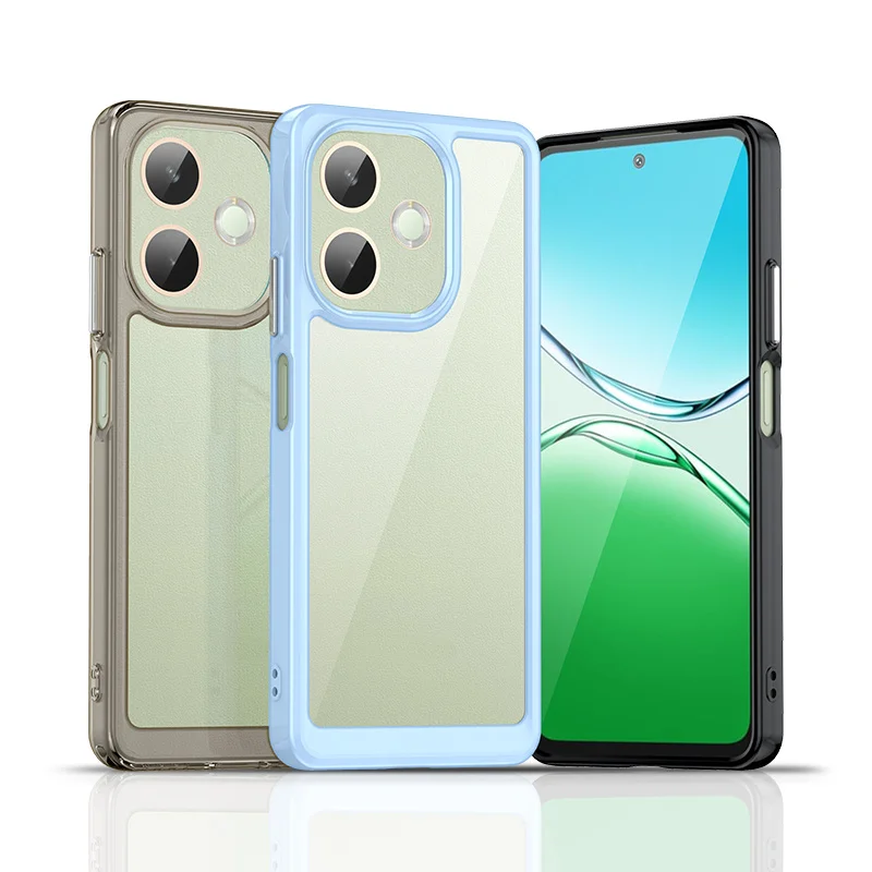 Vibrant Transparent TPU Protective Phone Case