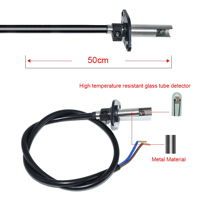 Zilimontt QRB1 Vlammelder, fotoresistor, elektrische oogfotocelsensor