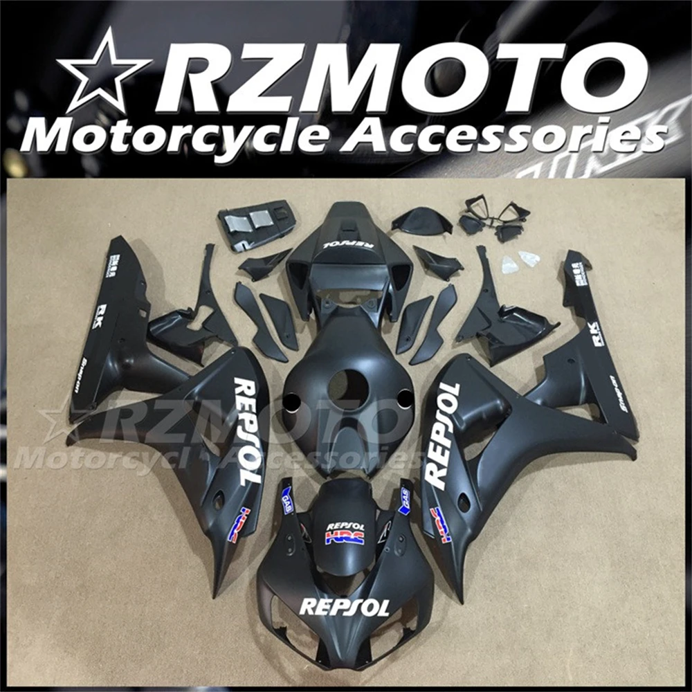 

4Gifts Injection Mold New ABS Motorcycle Fairings Kit Fit For HONDA CBR1000RR 2006 2007 06 07 Bodywork Set Matte Black White