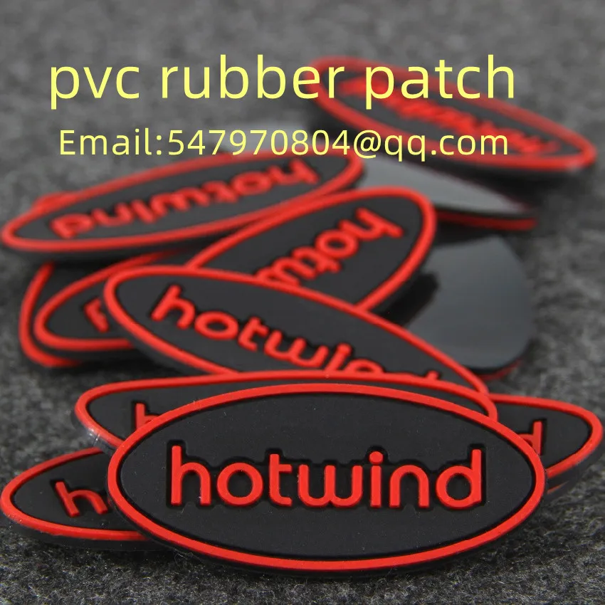 PVC Rubber patch for clothing patches Sew on Hook and Loop Clothes Stickers DIY your own Badges