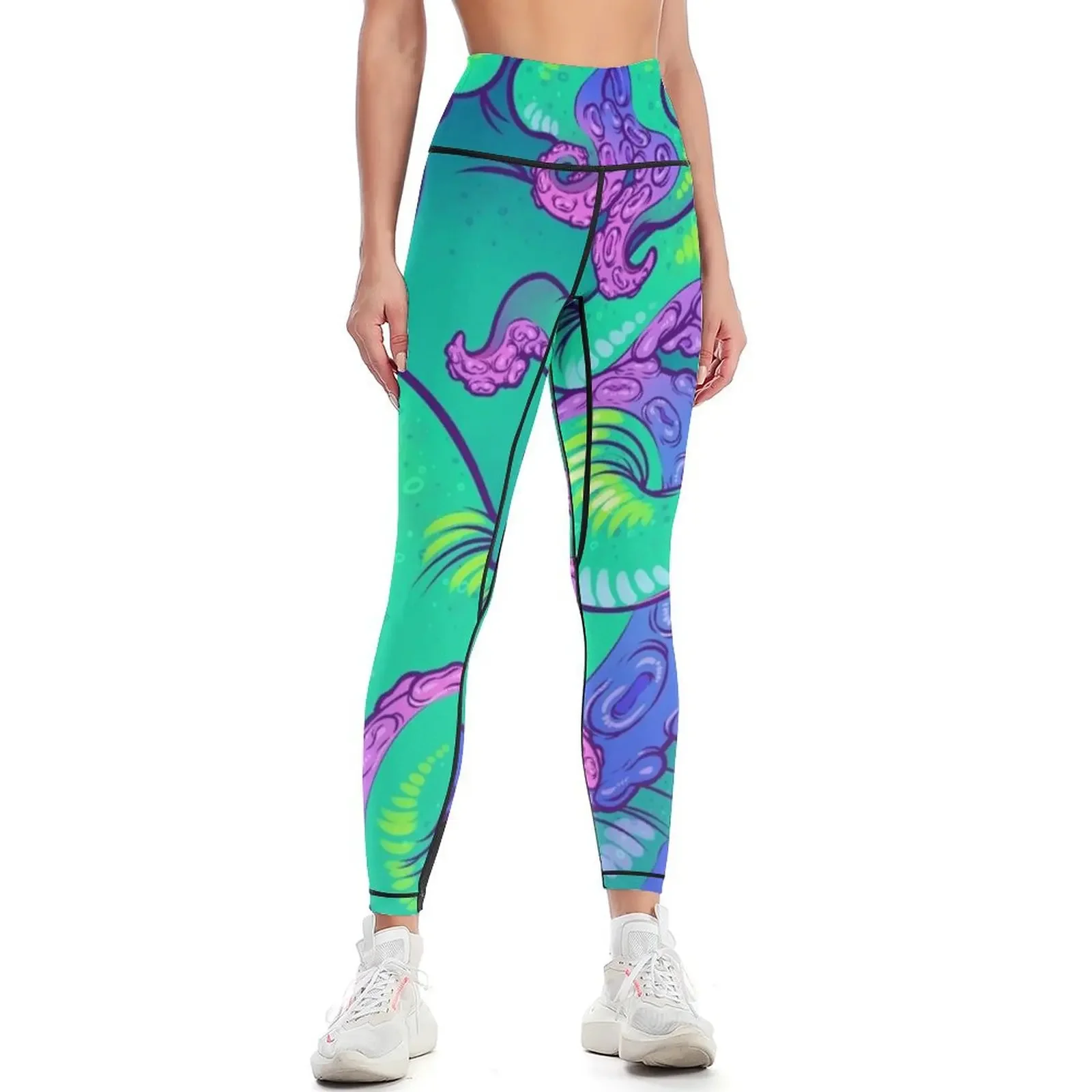 Cthulhu Tentacles Leggings sports woman gym Women's push up Womens Leggings