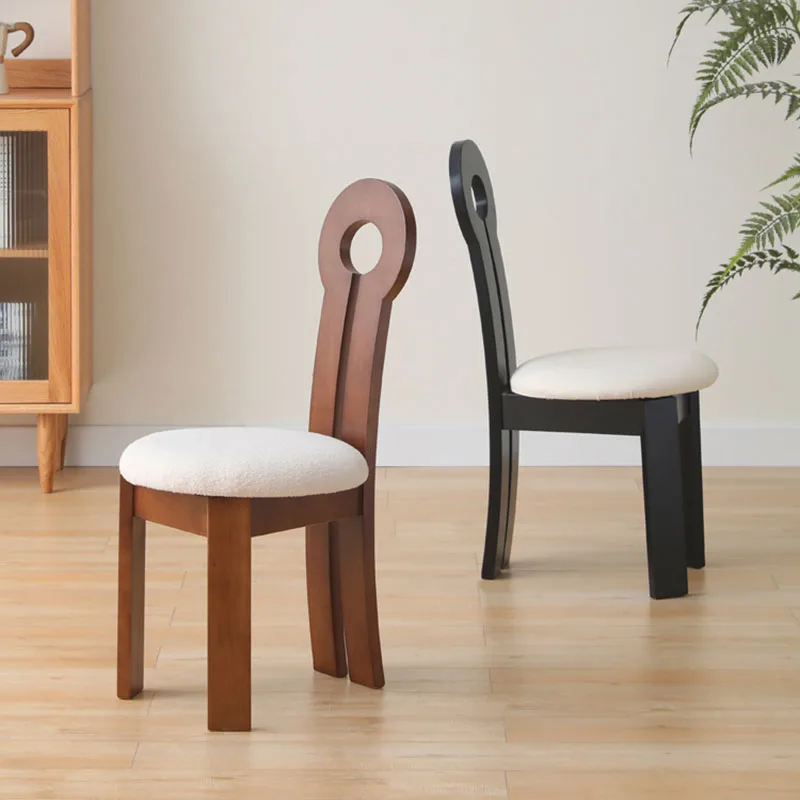 

Модные обеденные стулья с мягкой обивкой, Современная Скандинавская гостиная, винтажная легкая мебель для дома