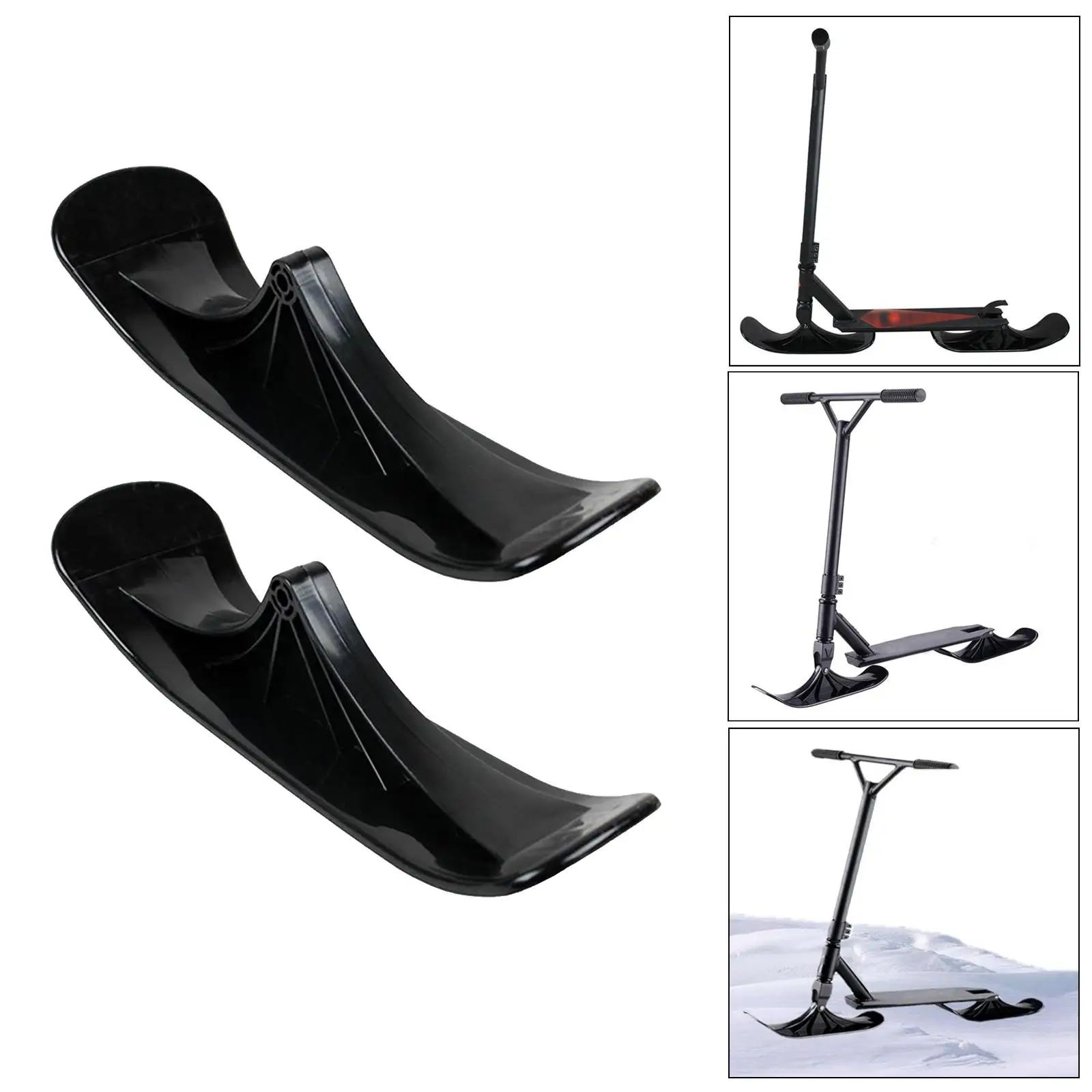 Snow Sled Ski Scooter Kit for Age 4 and Up Kids, Scooter Sled , for Kids, Board