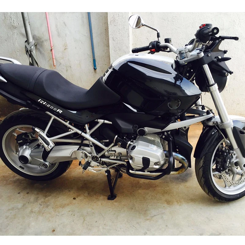 전방 엔진 보호 가드 크래시 바 보호대, BMW R1200R R1200 R 1200R 2007-2014 2009 2010 2011 2012 2013 오토바이