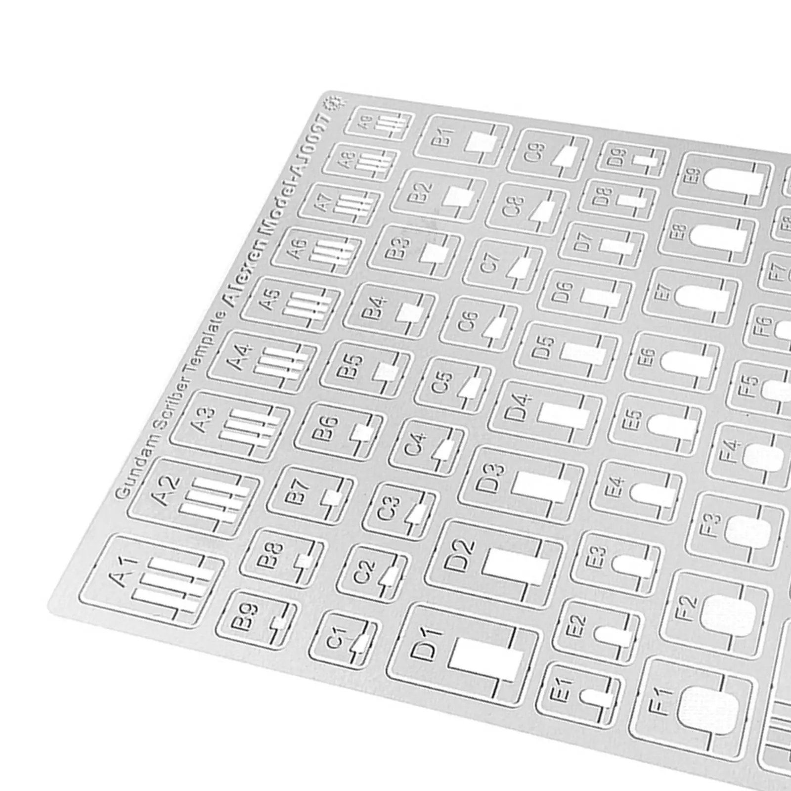 Carving Auxiliary Ruler Drill Hole Maker Easy to Use Durable Hobby Model Craft Tool Scribe Line Stencil for Professional