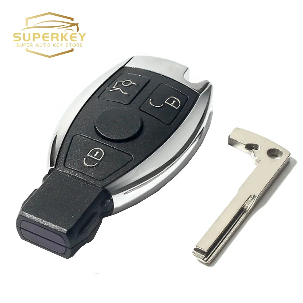 Car remote key car key 3 Buttons Smart Car Key For 2000-2010 2000+ Mercedes Benz A C E S Class 433 315 MHz Fsk Sprinter Viano Vito BGA Chip