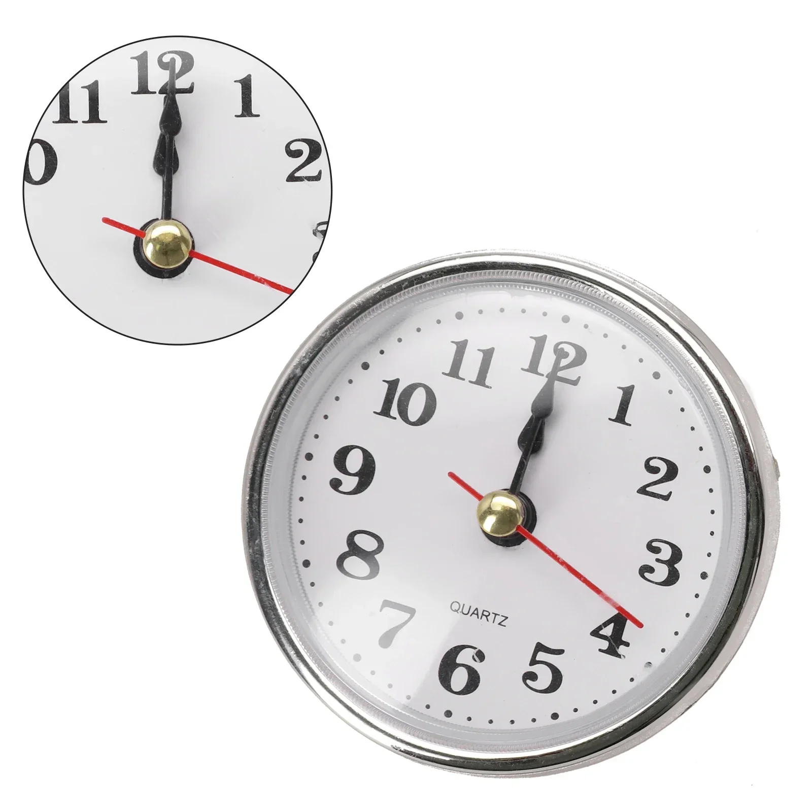 1pc 65mm DIY Quartz Clock Insert Movement Recessed Clock Roman Bedside Antique Watch Decorative Parts Home Decor 3