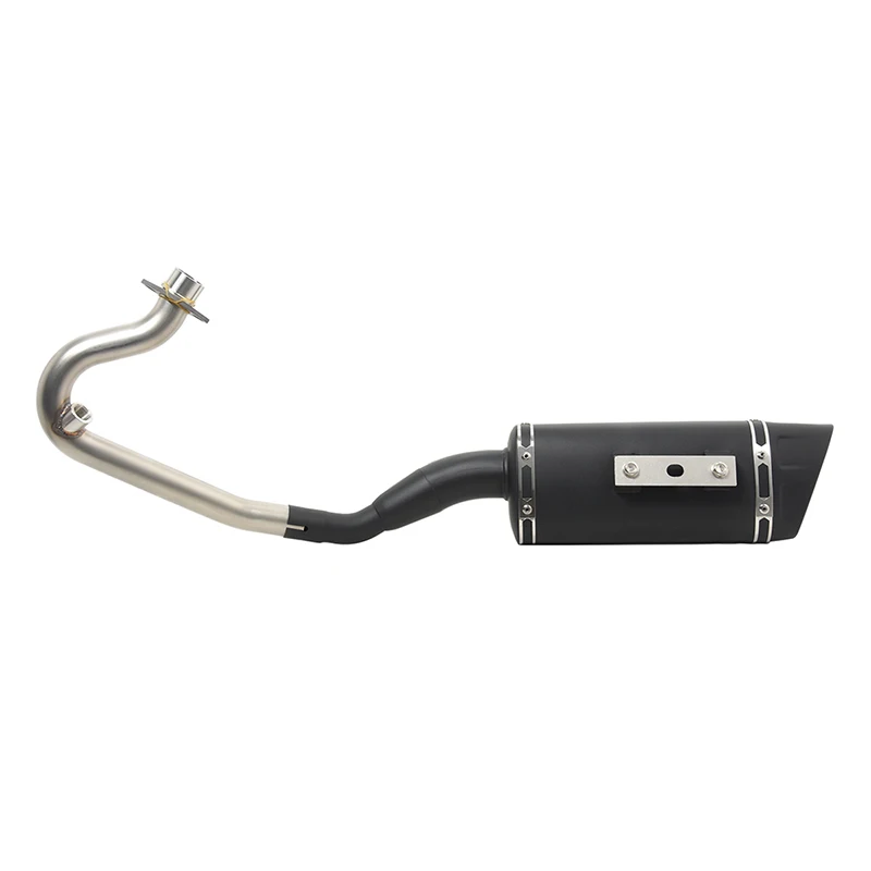 Slip On For Italjet Dragster 125 200 Motorcycle Full Systems Exhaust Escape Moto Modified Front Link Pipe Muffler DB Killer - Image 5