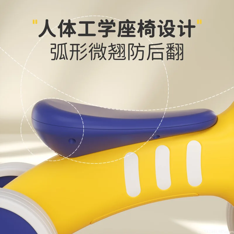 Cycling City Children's Balance Car 1-3 Years Old Children's Sliding Walker Baby Toy Car With Light And Music Scooter children scooter kids balance bike
