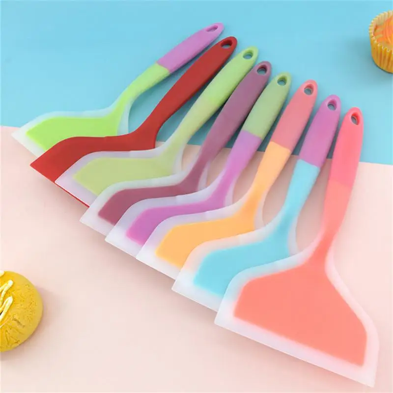 Food Grade Silicone Jade Roasted Pancakes Fried Eggs non Stick Pan High Temperature Resistant Frying Spatula