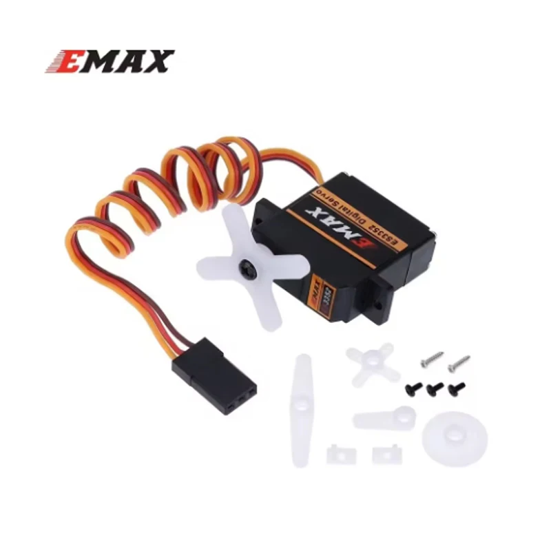 EMAX ES3352 9mm 4.8-6V Analog / Digital Servo Metal Gear For RC Glider Rc Airplane RC Drone 2