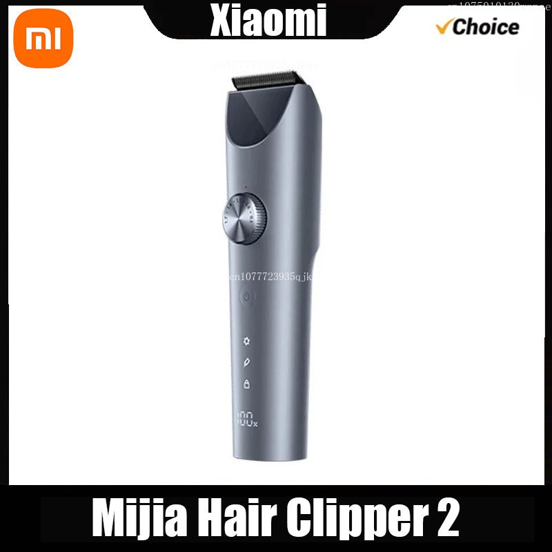 XIAOMI Mijia Hair Clipper 2 Men Sideburns Electric Shaver Wireless Hair Cutting Trimmer Barber Cutter Anti-hair pinching