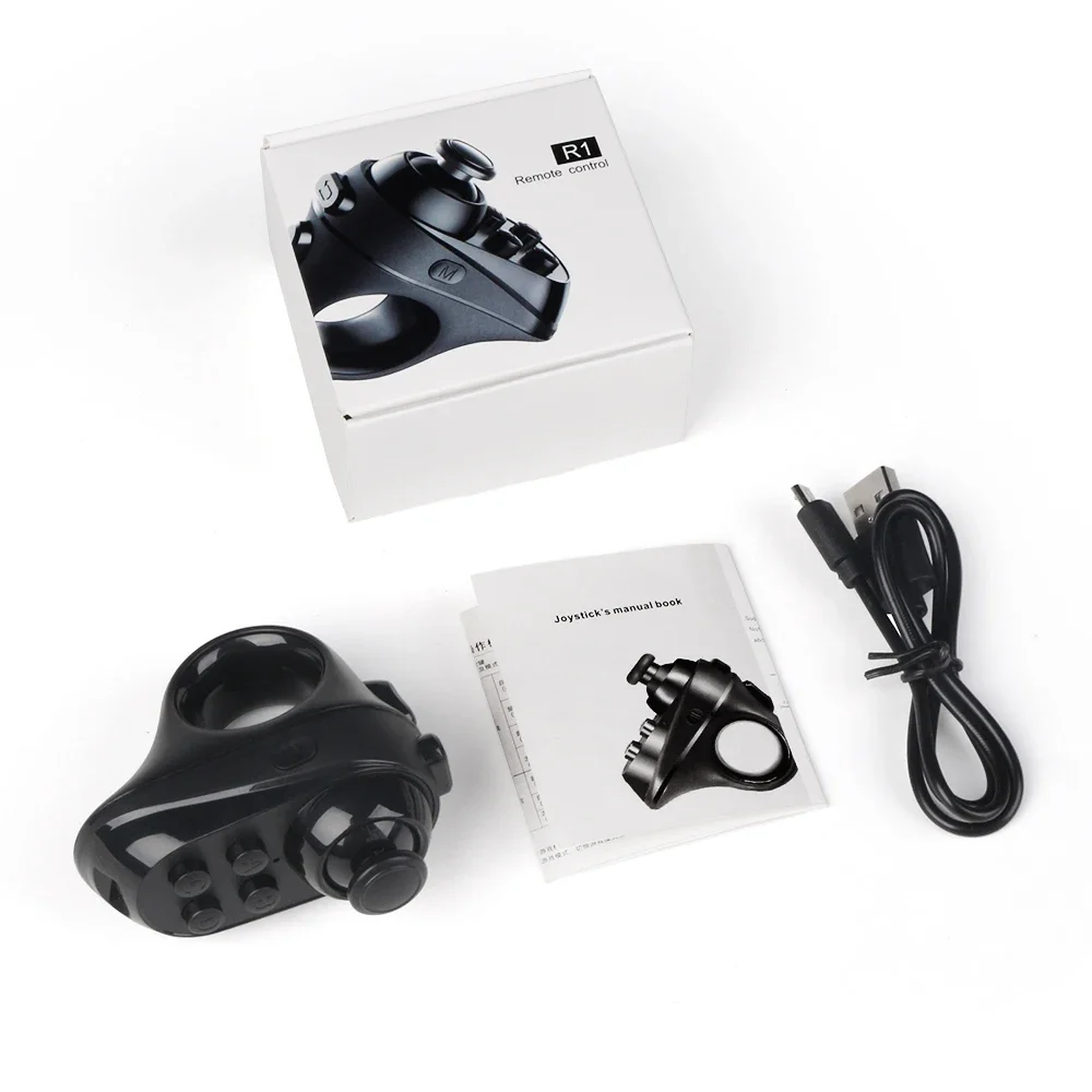 Bluetooth-compatible Gaming Finger Mouse Handle Adapter Mouse Gaming Mice Mause Gamer Support Android IOS System VR Headset gaming mouse