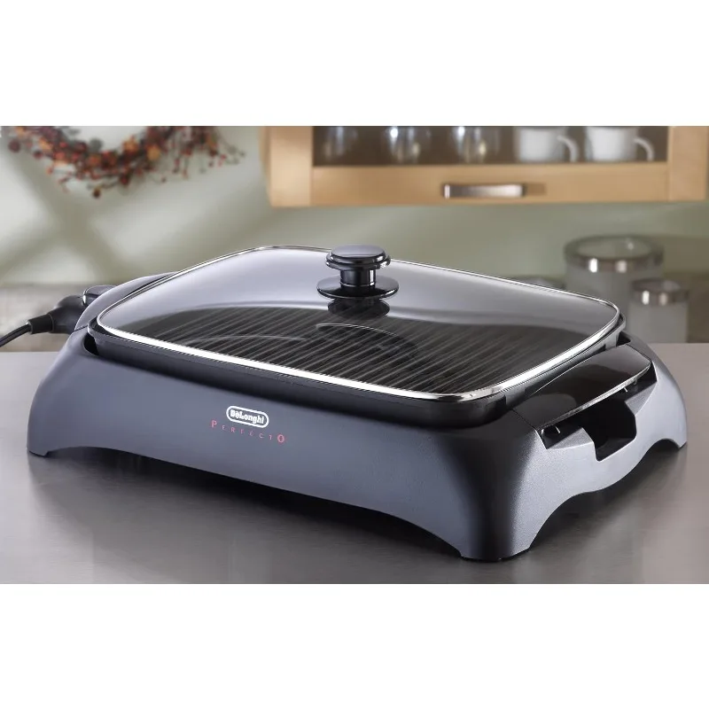 Perfecto Indoor Grill with Lid, Black 3