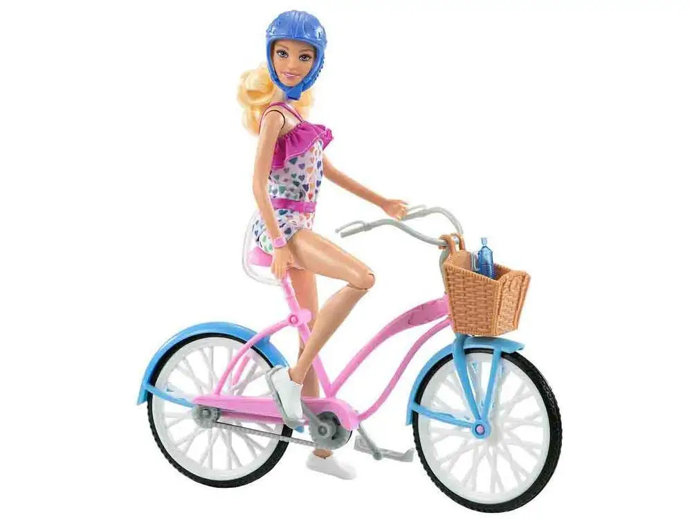 Boneca Barbie Passeio de Bicicleta com Acessórios 4