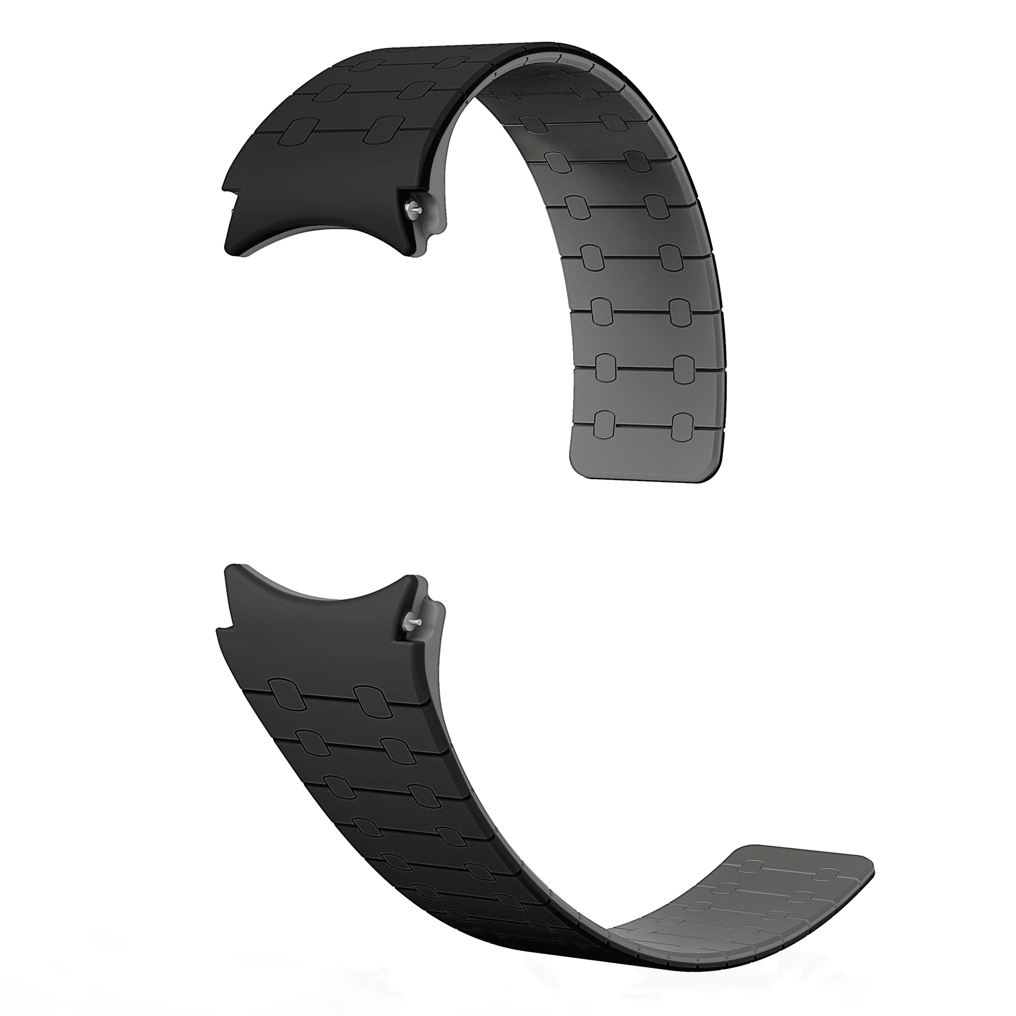 Enhanced Silicone Sport Strap with Magnetic Closure