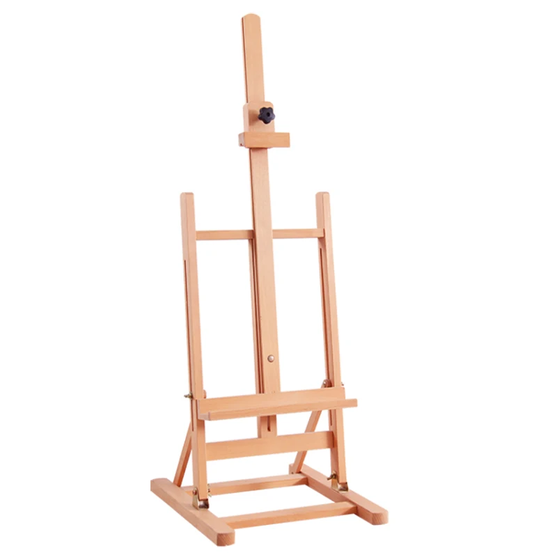 Portable Artist Wooden Easel Watercolor Easel Gouache Frame Oil Paint Wood Stand Table Card Stand Wedding Picture Display Holder