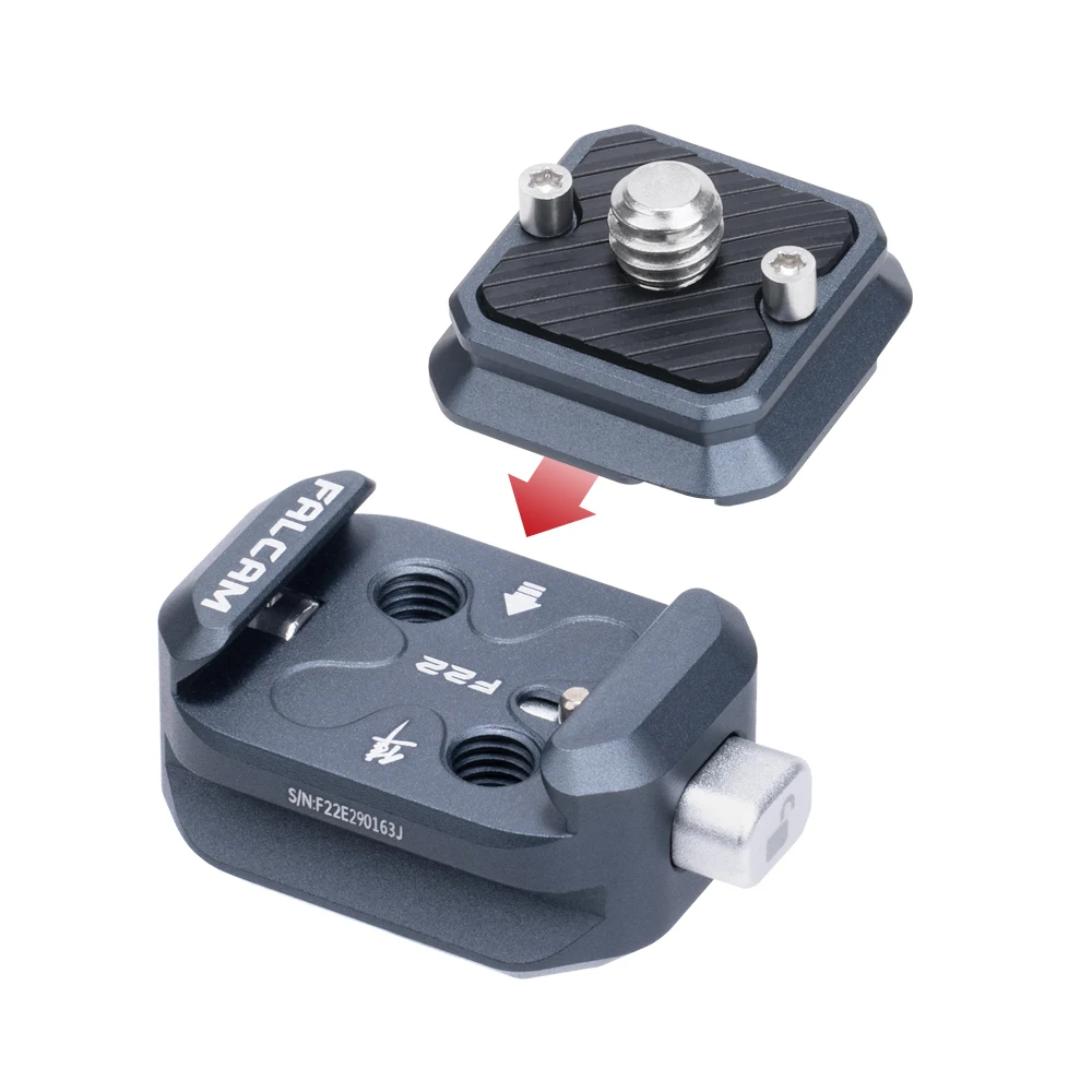 Ulanzi FALCAM F22 Quick Release Plate Clamp DSLR for Gopro Camera Tripod Adapter Mount Plate Board Quick Switch Kit Accessories
