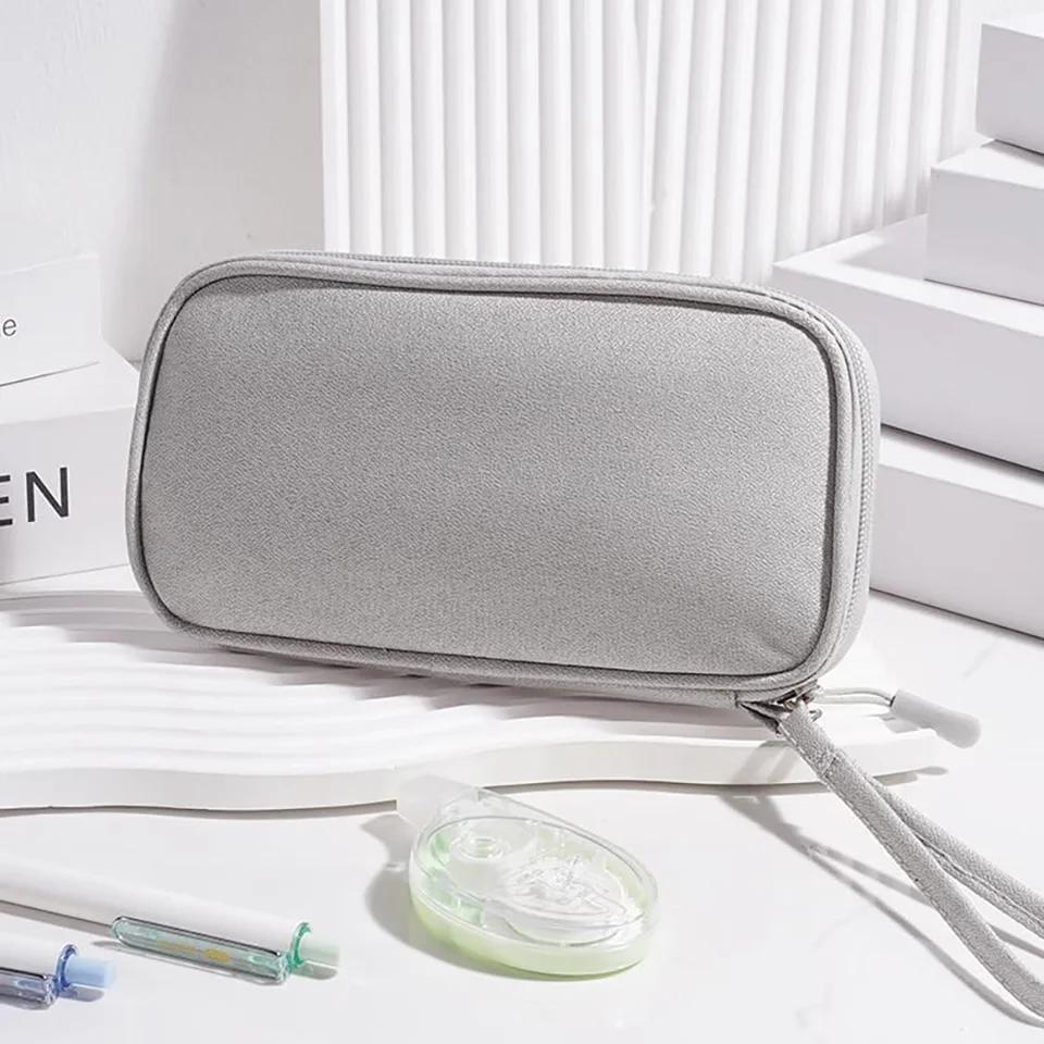 Compact Waterproof Data Cable Organizer Bag