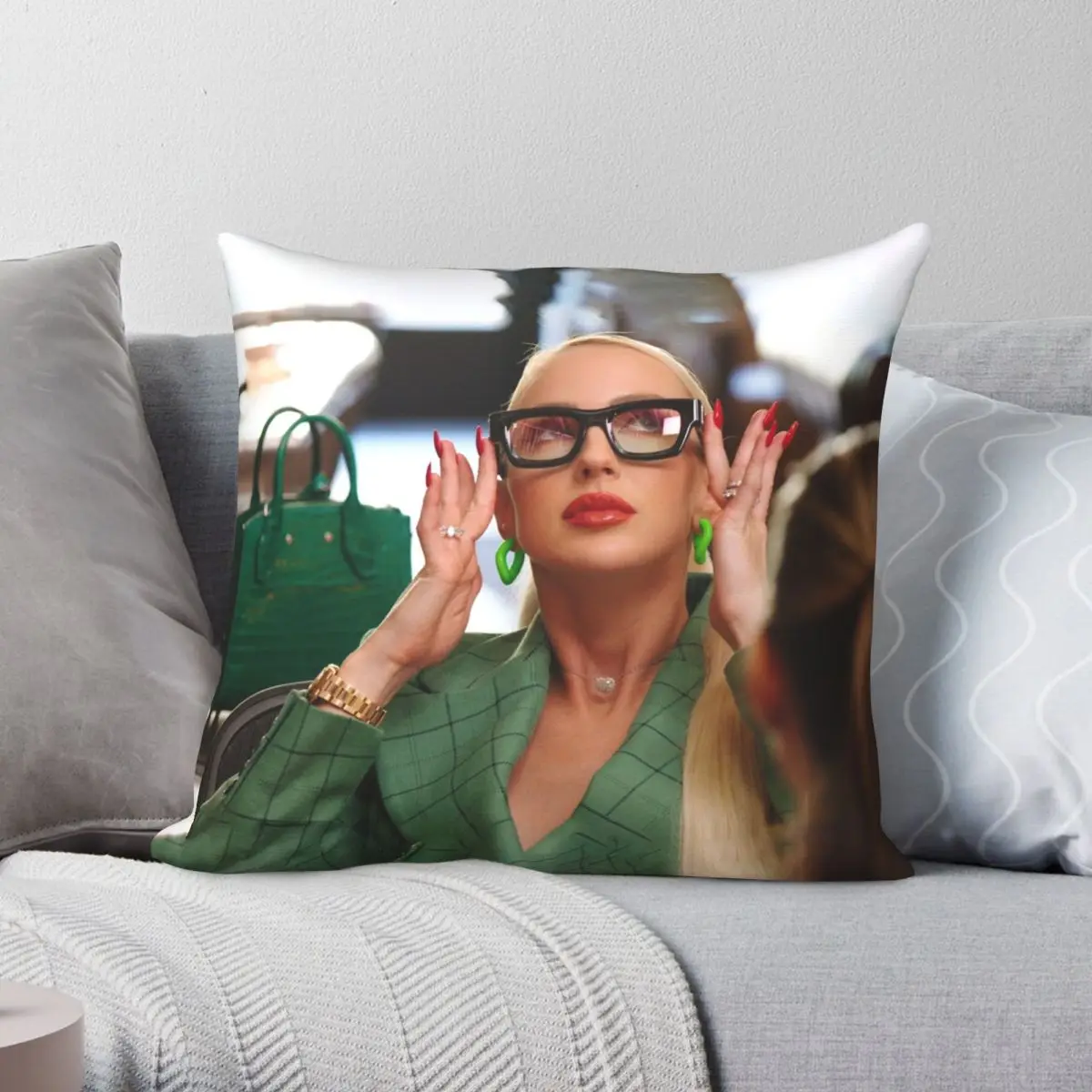 Распродажа, чехол для подушки С закатом Кристин Квинн, полиэстеровый льняной бархатный чехол с принтом на молнии, декоративный чехол для подушки, чехол для подушки для комнаты