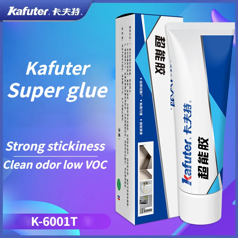 Kafuter K-6001T Ms Silane Colla Impermeabile Resistente Alle Alte Temperature Isolamento Sigillante Colla Forte