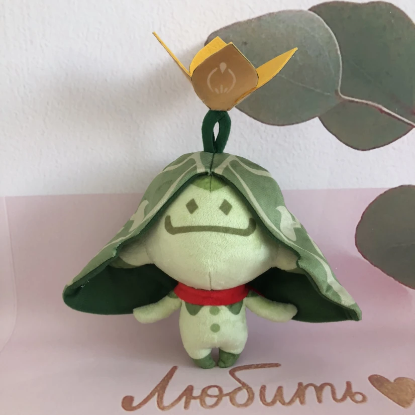Genshin Impact Sumeru Aranara muñeca de peluche de algodón, 15CM, almohada, Cosplay, dibujos animados, colgante, juguete, Mini llavero, mochila, regalos