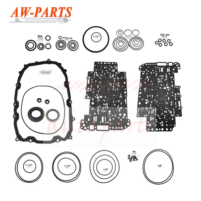 

Auto Transmission Overhaul Kit 09D TR60-SN TR60SN Seals Gasket Repair Kit for VW Gearbox Rebuild Kit Car Accessories K185900A