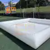 10/13/16ft Kids soft play Inflatable Bumper Car Race Track with mat Sport Game Air Racing Inflatable Track Outdoor Amusement 3