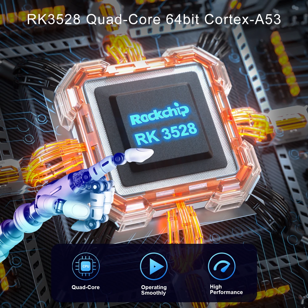X88 PRO 13 Android 13.0 TV Box Rockchip RK3528 4K 2.4G 5G Wifi 6 64G 32GB 16GB BT5.0 8K Global Media Player 5