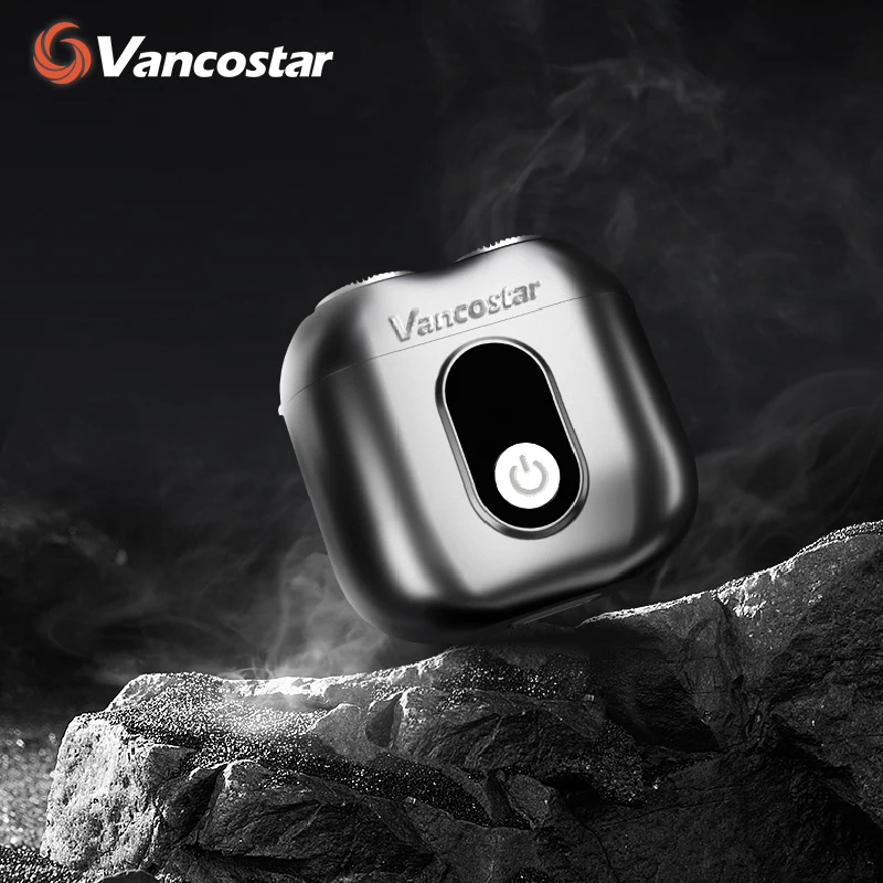 휴대용 미니 3D 듀얼 헤드 전기 면도기, 플로팅 나이프, C 타입 충전식, 더블..