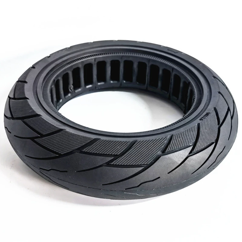 10X2.50-6.5 Hollow Solid Tire MAX G30 Electric Scooter 60/70-6.5 Honeycomb Solid Tire Black 1100G Spare Parts