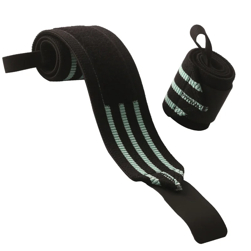 Soft Wrist Wraps for Weightlifting,Wrist Support with Heavy Duty Thumb Loop,Weightlifter's Straps Lifting for Men Women,55cm