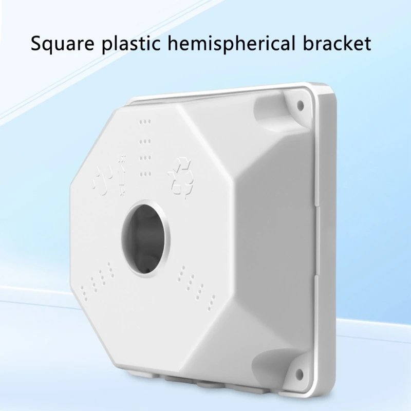Junction Box Plastic Waterproof Box Waterproof Junction Box for Security Camera Support