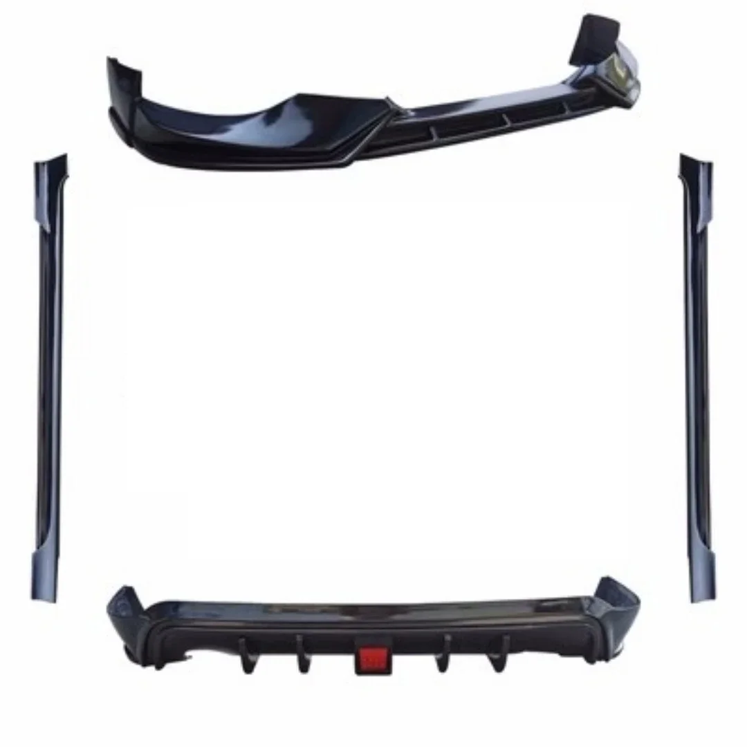 ABSMaterialBodyKitFrontRearLIPSideSKirtforNissanSylphy